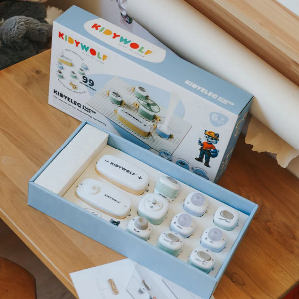 KIDYELEC STARTER
MON PREMIER KIT D'ÉLECTRICITÉ