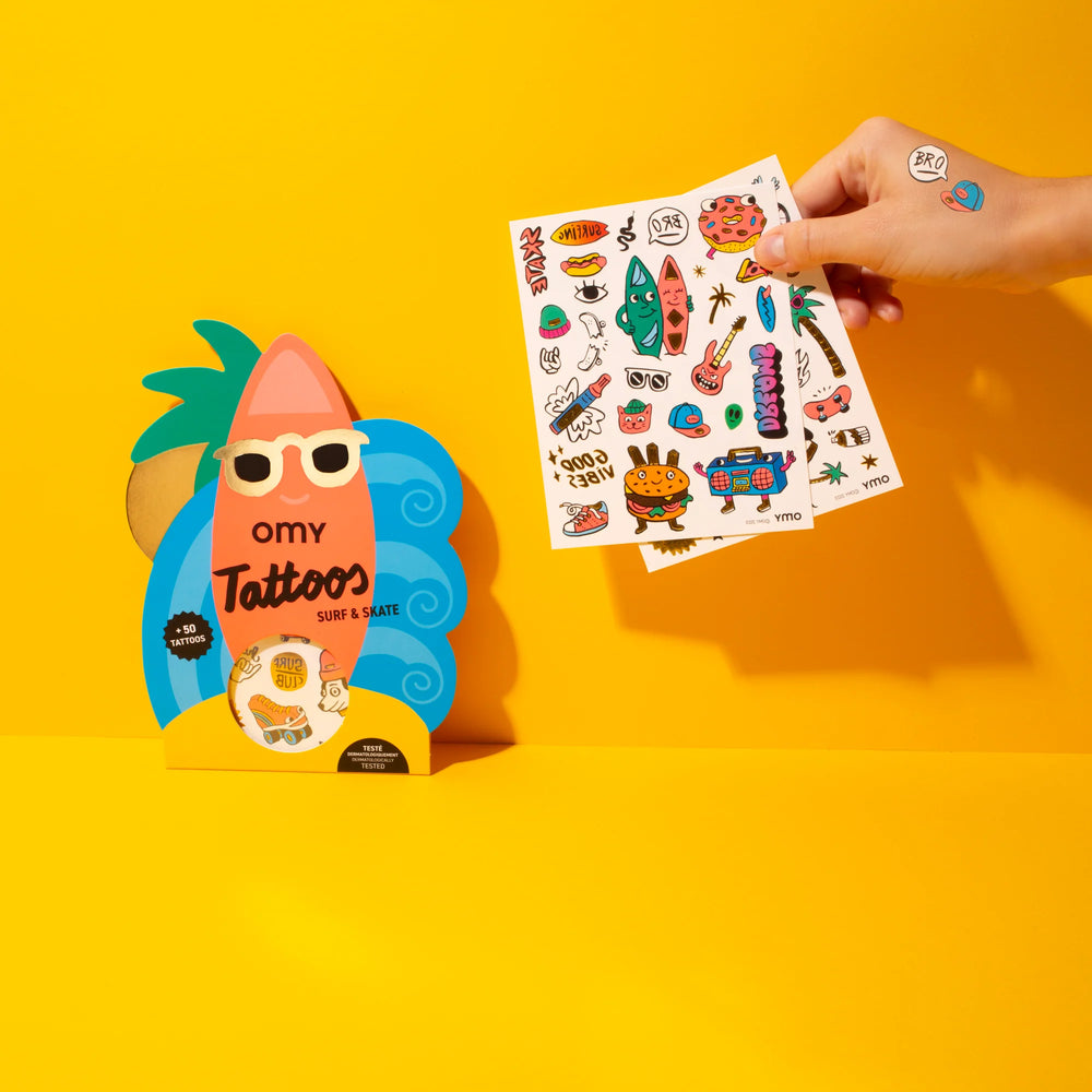 Tattoos surf et skate