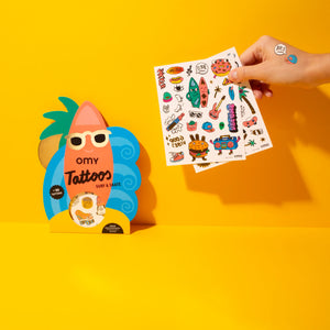 Tattoos surf et skate