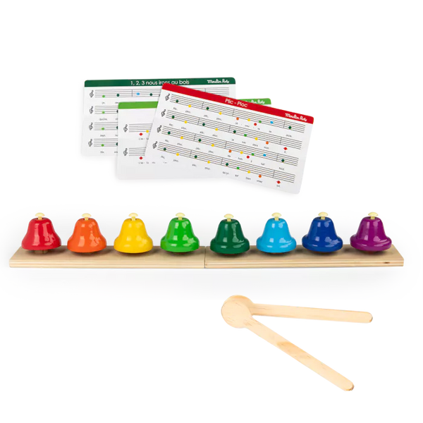 8 clochettes musicales