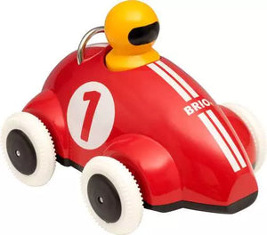 Voiture de course Push & Go Rouge brio 30226
