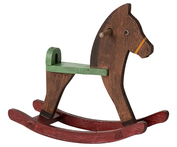 Cheval à bascule - marron- Maileg