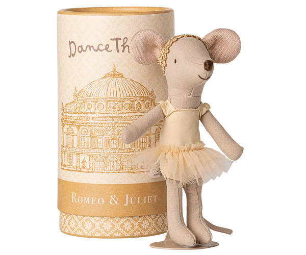 Danseuse Grande souris et sa boîte - Maileg