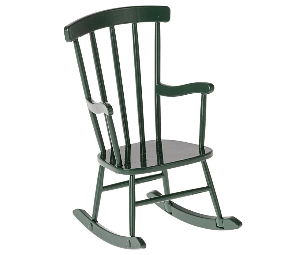 Rocking-chair Souris vert foncé  Maileg