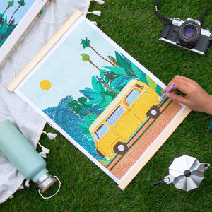 Petit Diamond - Diamond painting Van life
