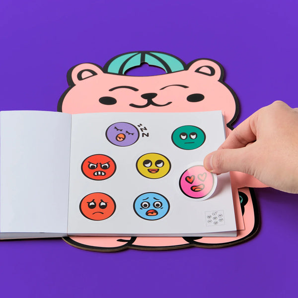 Montessori Stickers book - Émotions -OMY