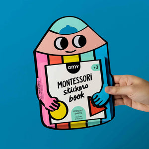 Montessori Stickers book - Shapes -OMY