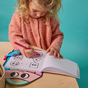 Montessori Stickers book - Shapes -OMY