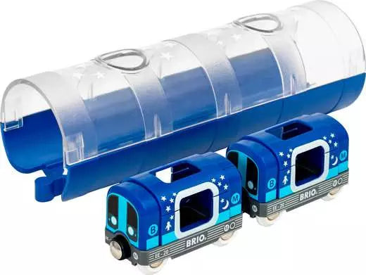 Metro et tunnel Phosphorescents BRIO