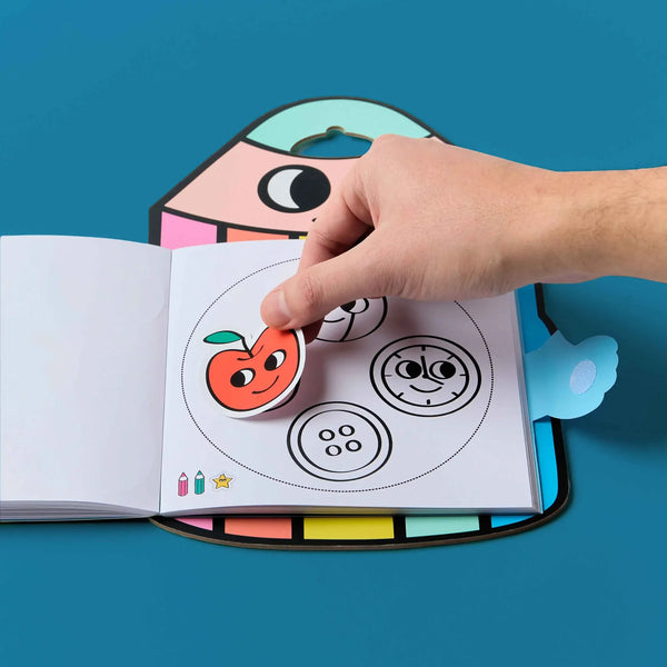 Montessori Stickers book - Shapes -OMY