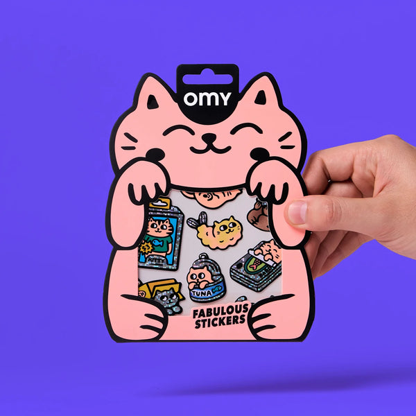 Fabulous stickers- kitty -OMY
