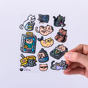Fabulous stickers- kitty -OMY