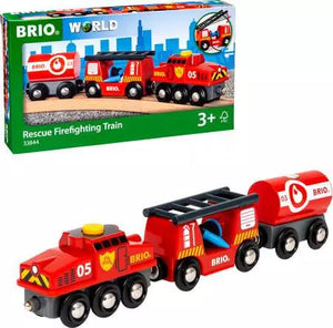 Train des pompiers BRIO