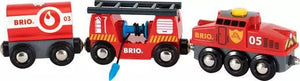 Train des pompiers BRIO