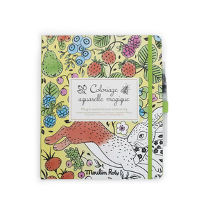 Cahier coloriage aquarelle magique