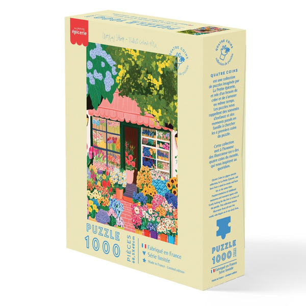 Puzzle floral Shop par Studio Grand-père 1000 pièces