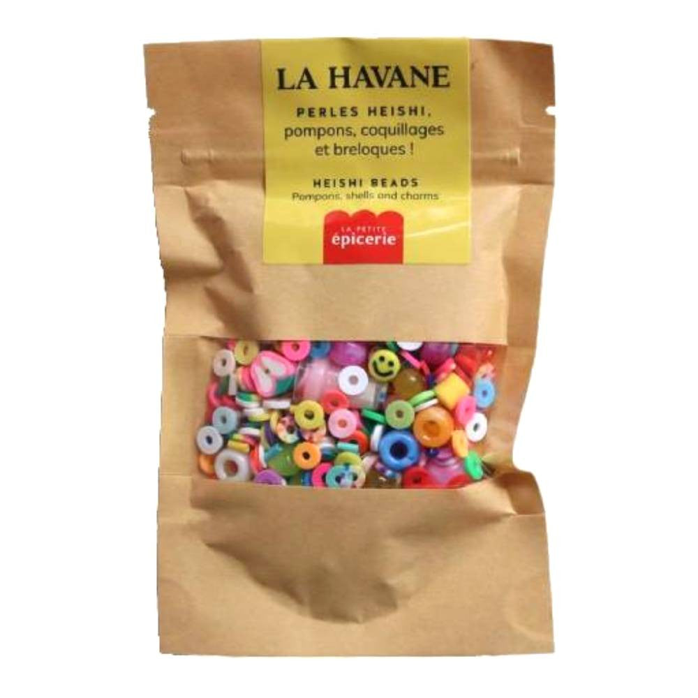 Mélange de perles Heishi et de breloques - La Havane