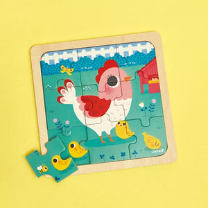 Janod Puzzle Poulette Henriette
