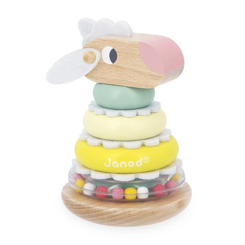 Janod Mouton à Empiler Zigolos (bois)