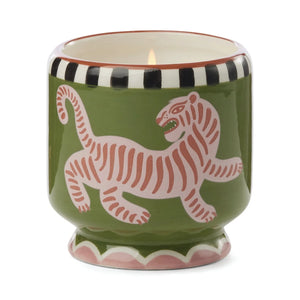 Bougie paddywax Tiger Black Cedar & Fig Scented Candle 226 g