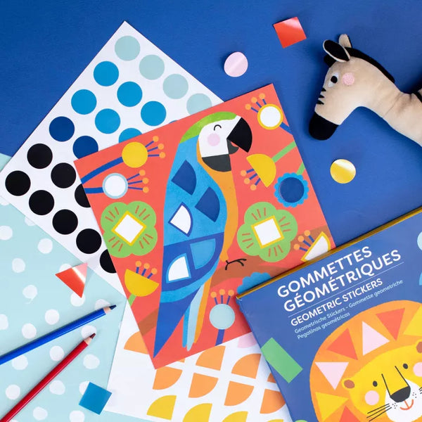 Gommettes géométriques Moulin Roty