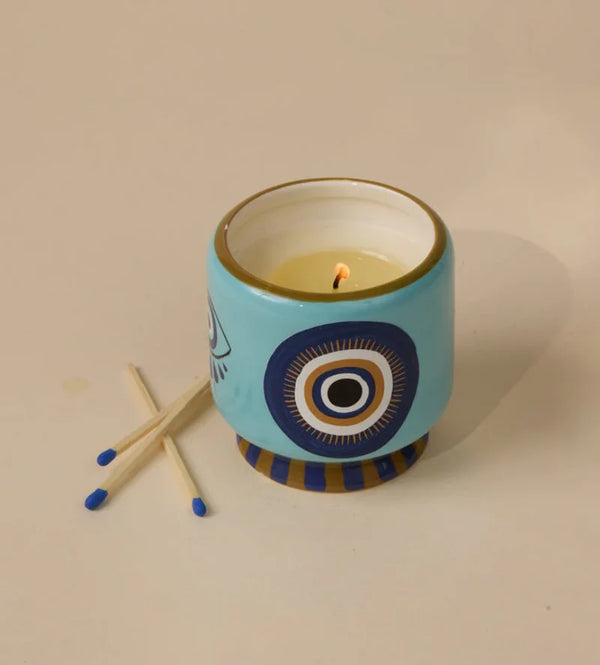 Bougie paddywax parfumée Adopo Eye - Encens & fumée