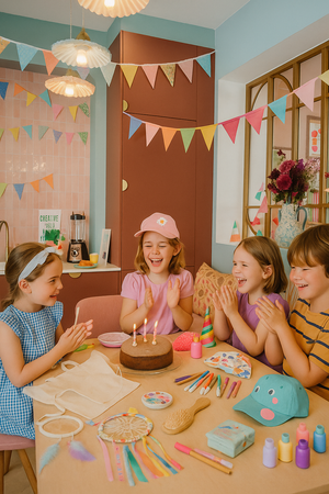 Goûter d’anniversaire créatif