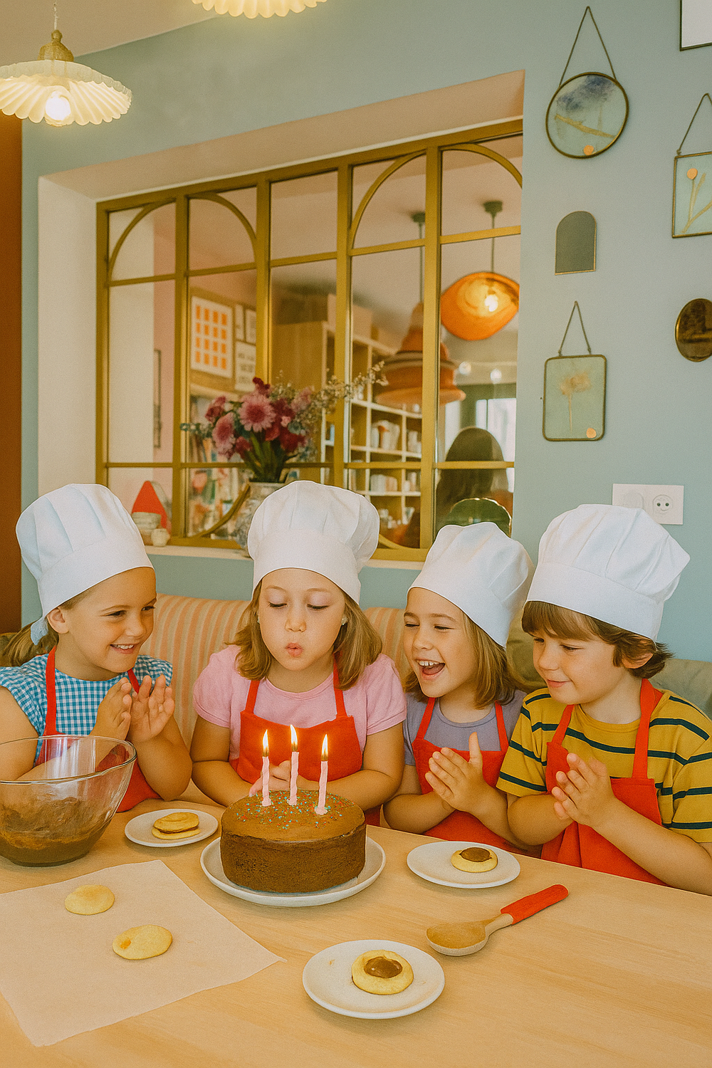 Goûter d’anniversaire atelier cuisine