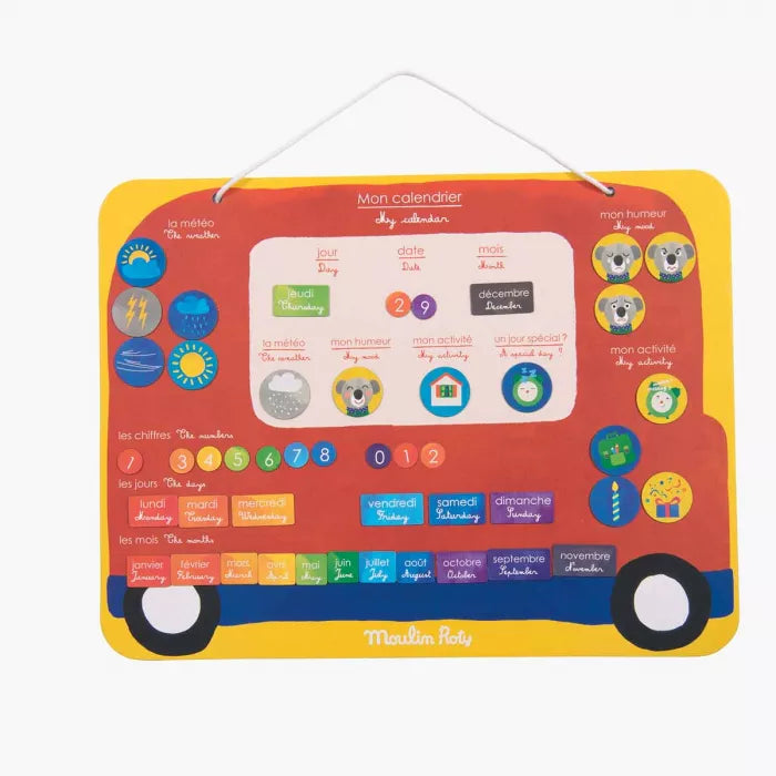 Calendrier magnétique