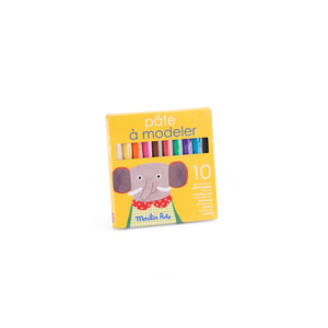 10 bâtonnets de pâte à modeler Moulin Roty