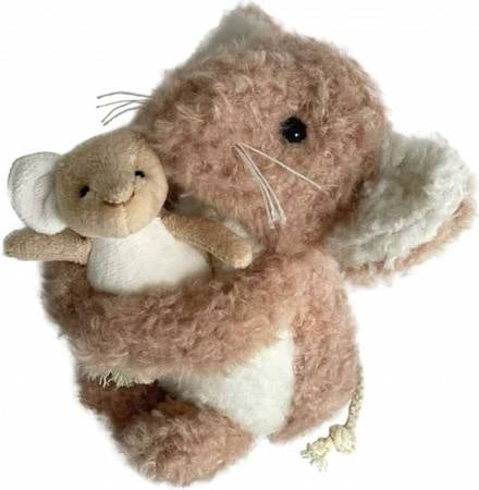 Peluche Camélia avec son bébé