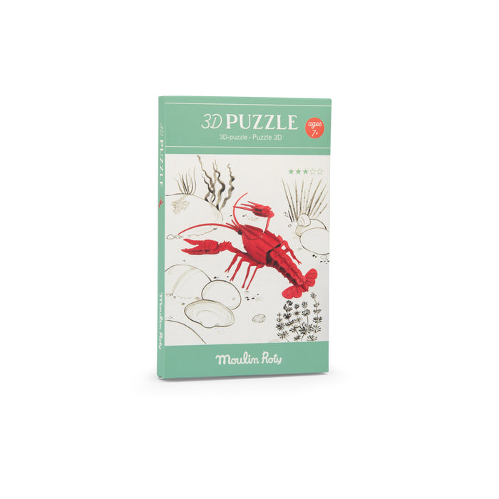 Puzzle 3D Écrevisse Moulin Roty