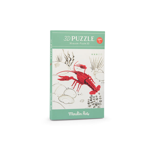 Puzzle 3D Écrevisse Moulin Roty