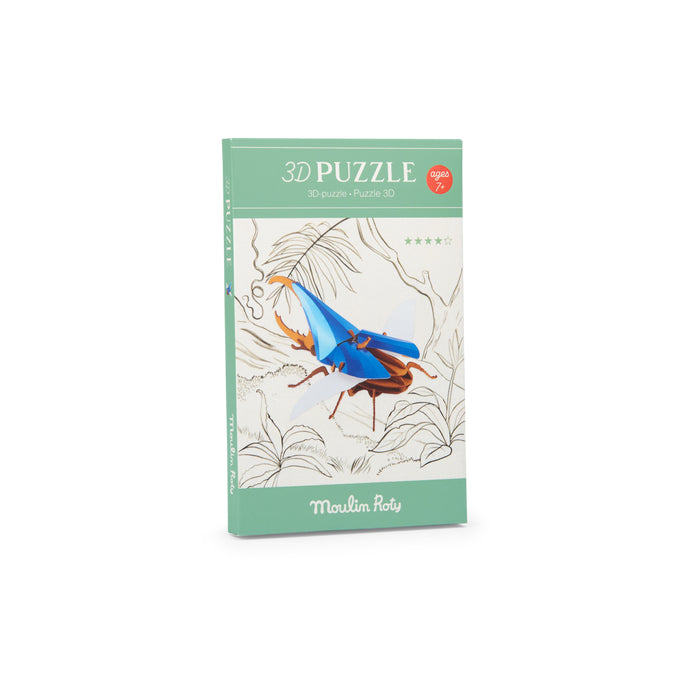 Puzzle 3D Scarabée Hercule Moulin Roty