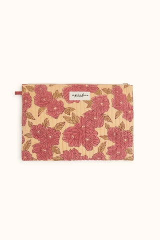 Pochette small Sana bloom macadamia Apaches