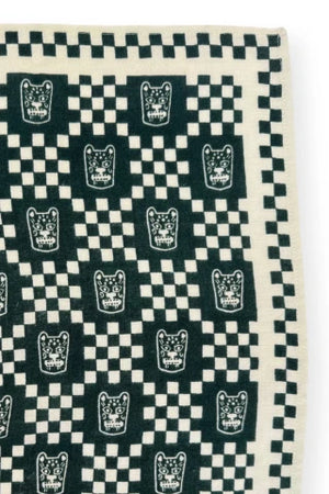 Foulard small Manika Tigro vert Apaches