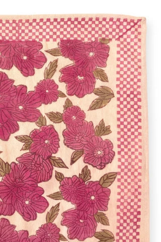 Foulard small Manika Bloom Macadamia Apaches