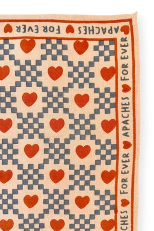 Foulard small Manika Amor sand Apaches