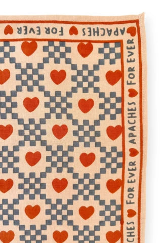 Foulard small Manika Amor sand Apaches