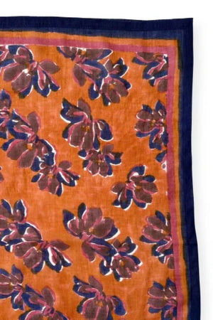 Foulard big Dupatta violeta Rust Apaches