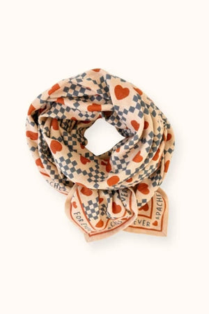 Foulard big Latika Amor Sand Apaches