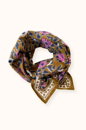 Foulard big Latika Cœur Tapenade
