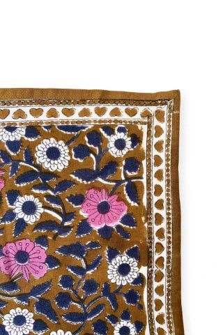 Foulard big Latika Cœur Tapenade