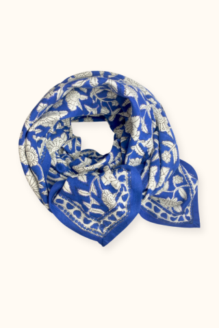 Foulard big Latika Cœur Majorelle Apaches
