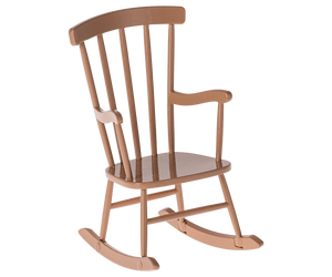 Rocking-chair Souris rose poudré Maileg
