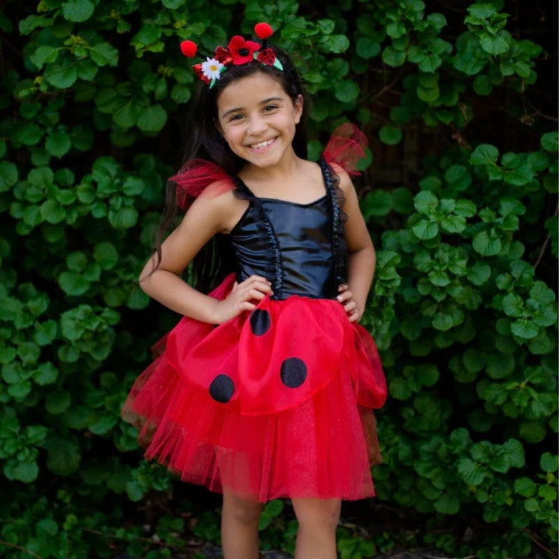Robe coccinelle avec son serre tête