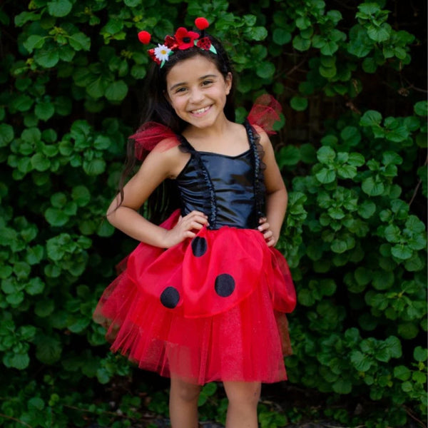 Robe coccinelle avec son serre tête