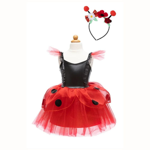 Robe coccinelle avec son serre tête