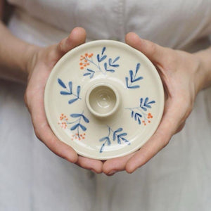 Ateliers peinture sur céramique Bougeoir