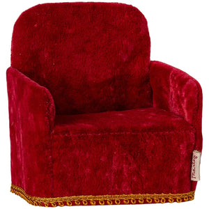 Fauteuil souris Maileg, rouge